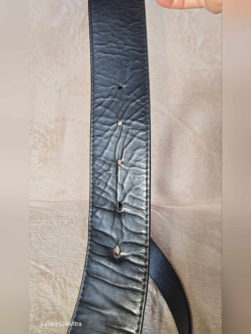Louis Vuitton LV Shadow 40mm 90/36 Reversible Belt Black - Picture 12 of 14